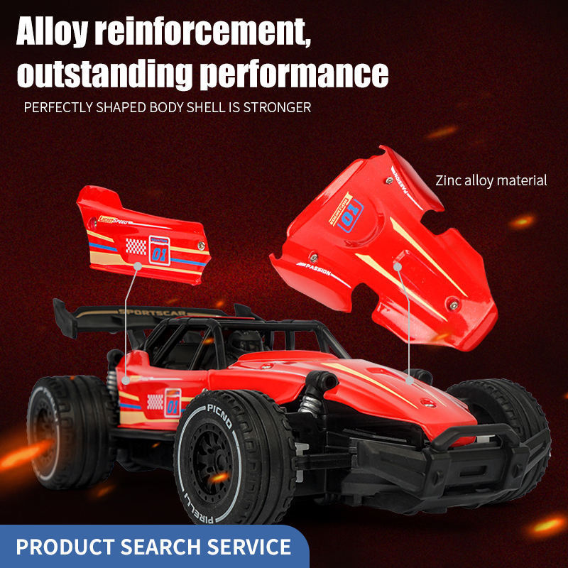 KSF 1:20 Scale Remote Control Hobby Drift Cars 2.4Ghz F1 Alloy Diecast Metal Model Children Racing Car Toy