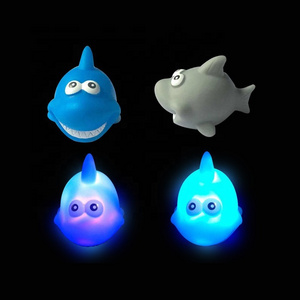 smart touching sensor shower time play sensor waterproof floating light led bath toy light-up toys for baby