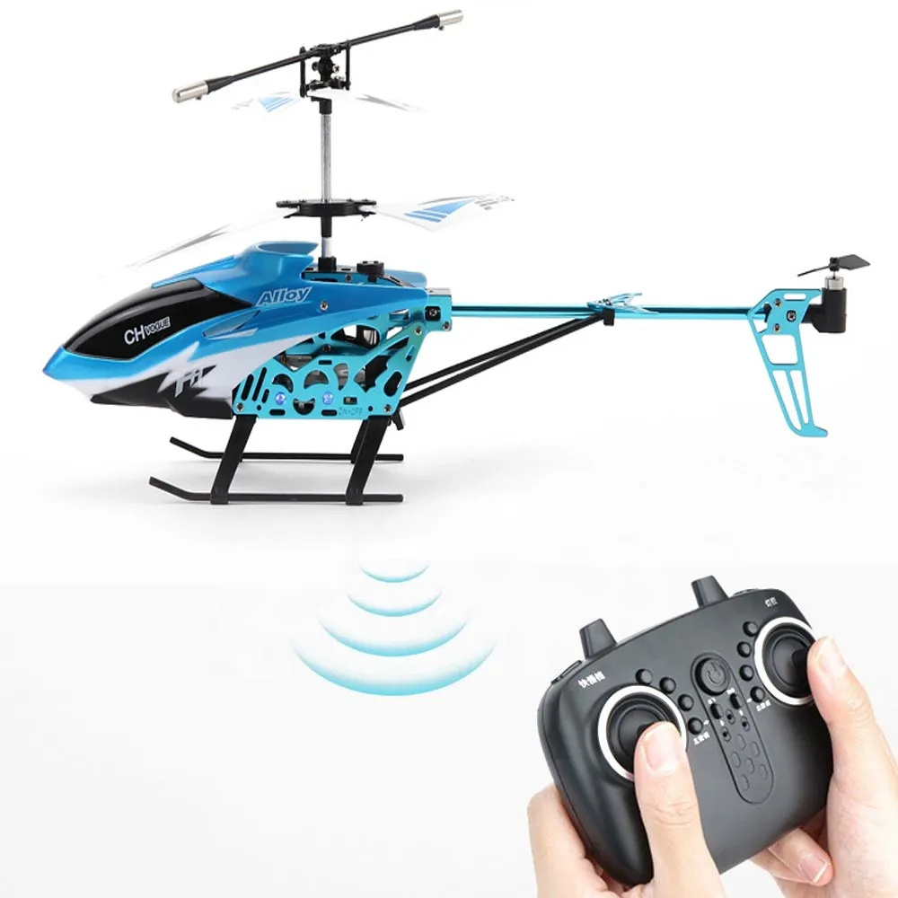 KSF Airplane Model 2CH Alloy RC Helicopter Cheap Radio Control Aircraft RC Flying Hobby Remote Control Airplane Children Toys