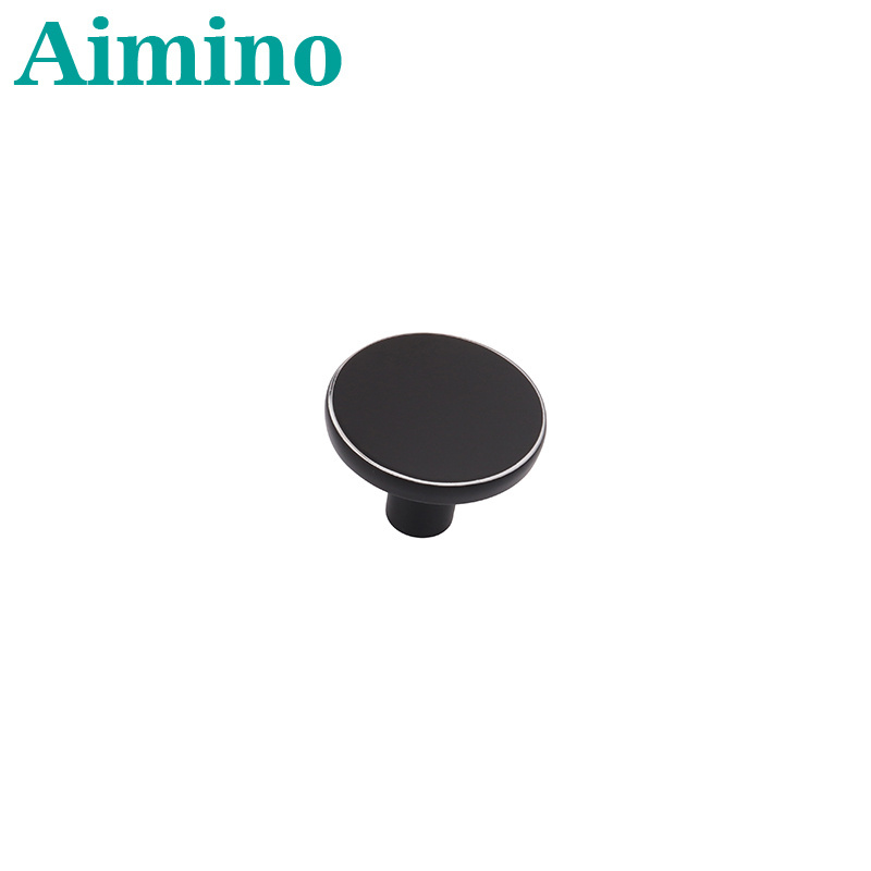 Aimino OEM Brass mortise handles kitchen cabinet door and knobs rose gold large classic white silver furniture handles