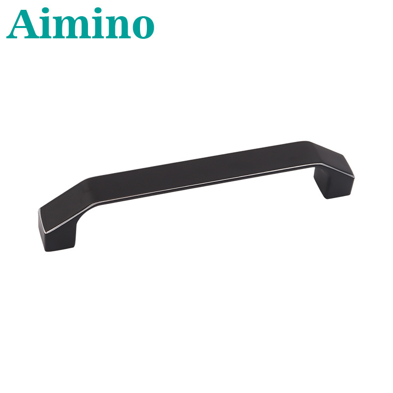 Aimino OEM Brass mortise handles kitchen cabinet door and knobs rose gold large classic white silver furniture handles