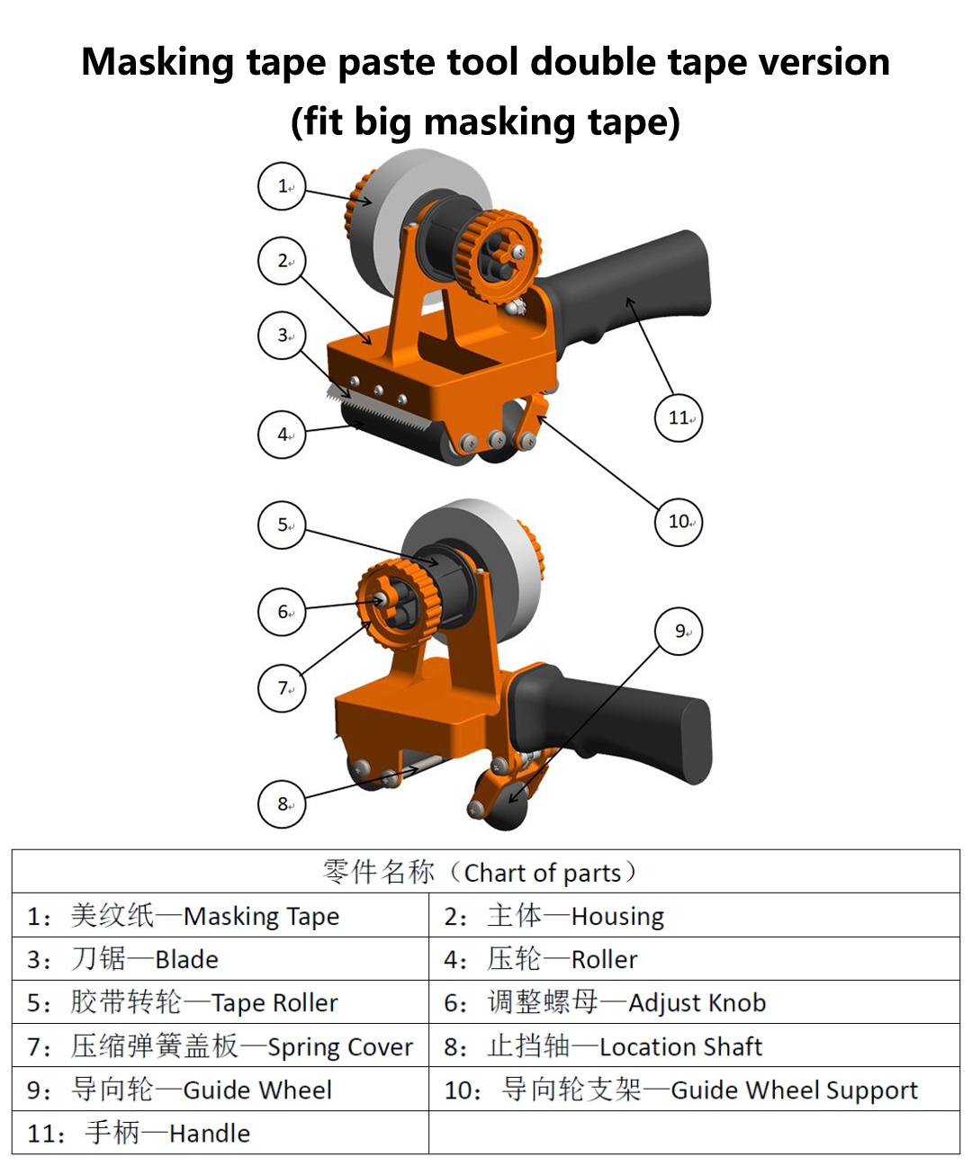 K Brand magic MASKING TAPE paint tools wall painting double rolls drywall taping tools masking tape roller