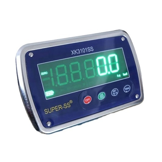 Electronic Digital Large LCD LED Display Stainless Steel Bench Scale IP68 Waterproof Weighing Weigh Weight Indicator XK3101SS