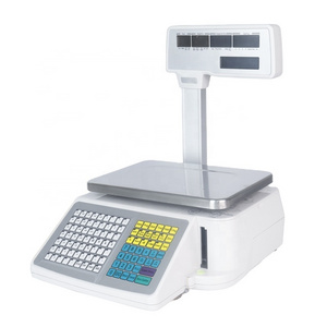 Gromy Digital Electronic Weighing Scale 30kg Barcode Weighing Scales with printer 15kg