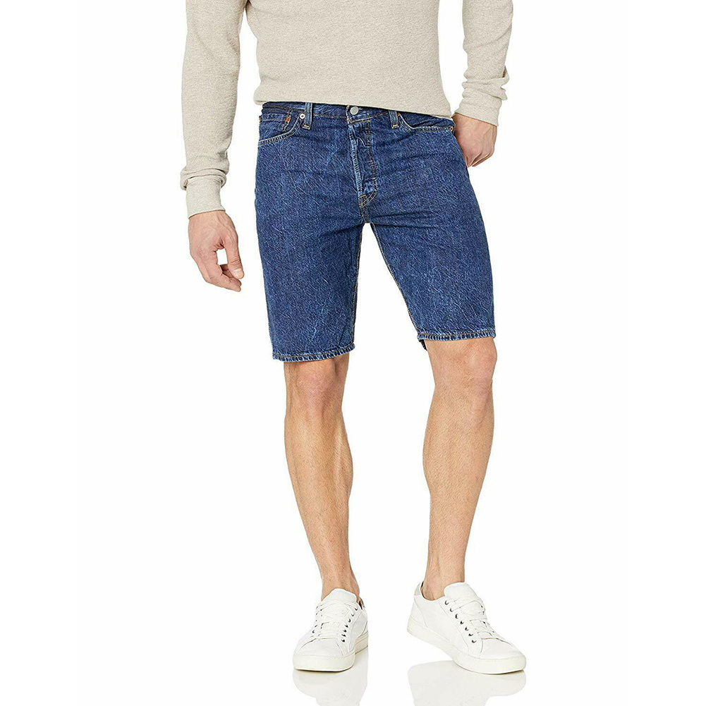 Denim shorts for men cotton jeans regular fit multi pockets comfortable jeans short for men on cheap price