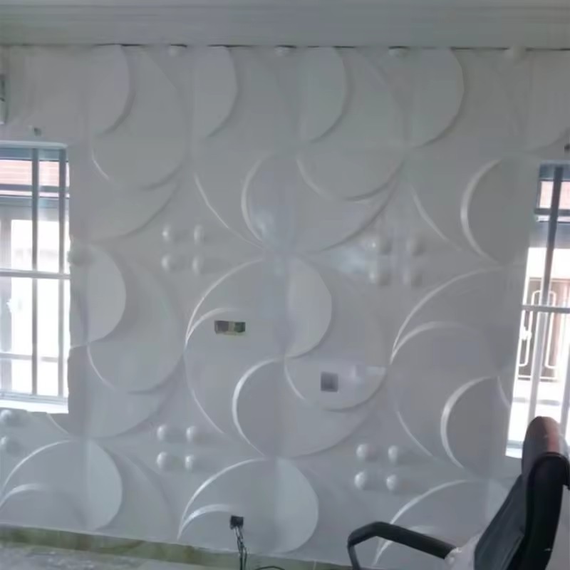 2024 Hot sale decorative pvc wall panel wallpaper pared  wall panel 3d wall panel for hotel home decoration