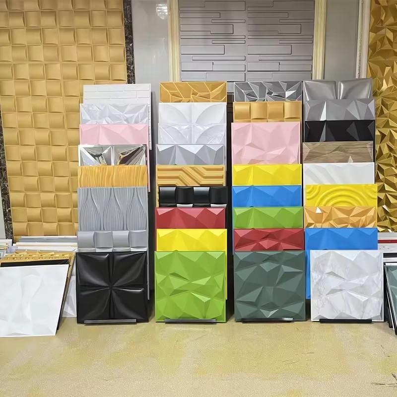 2024 Hot sale decorative pvc wall panel wallpaper pared  wall panel 3d wall panel for hotel home decoration