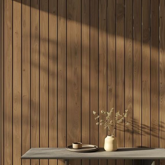 Outdoor Decoration Fluted Paneling Composite Wood WPC Wall Cladding