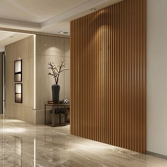 Outdoor Decoration Fluted Paneling Composite Wood WPC Wall Cladding