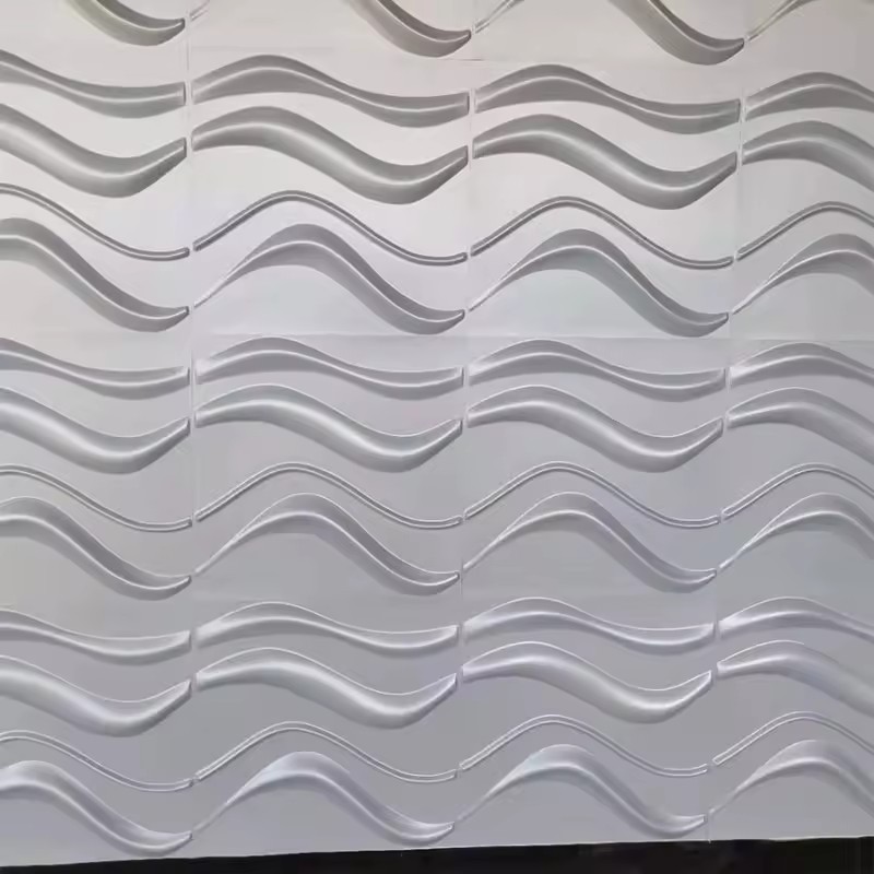 Modern wall art deco white 3d wall panels 3d interior wall panels 3d soundproofing panels for various scenes