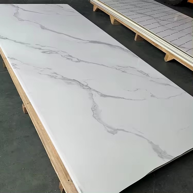 4*8ft marble sheet pvc bamboo charcoal wood veneer