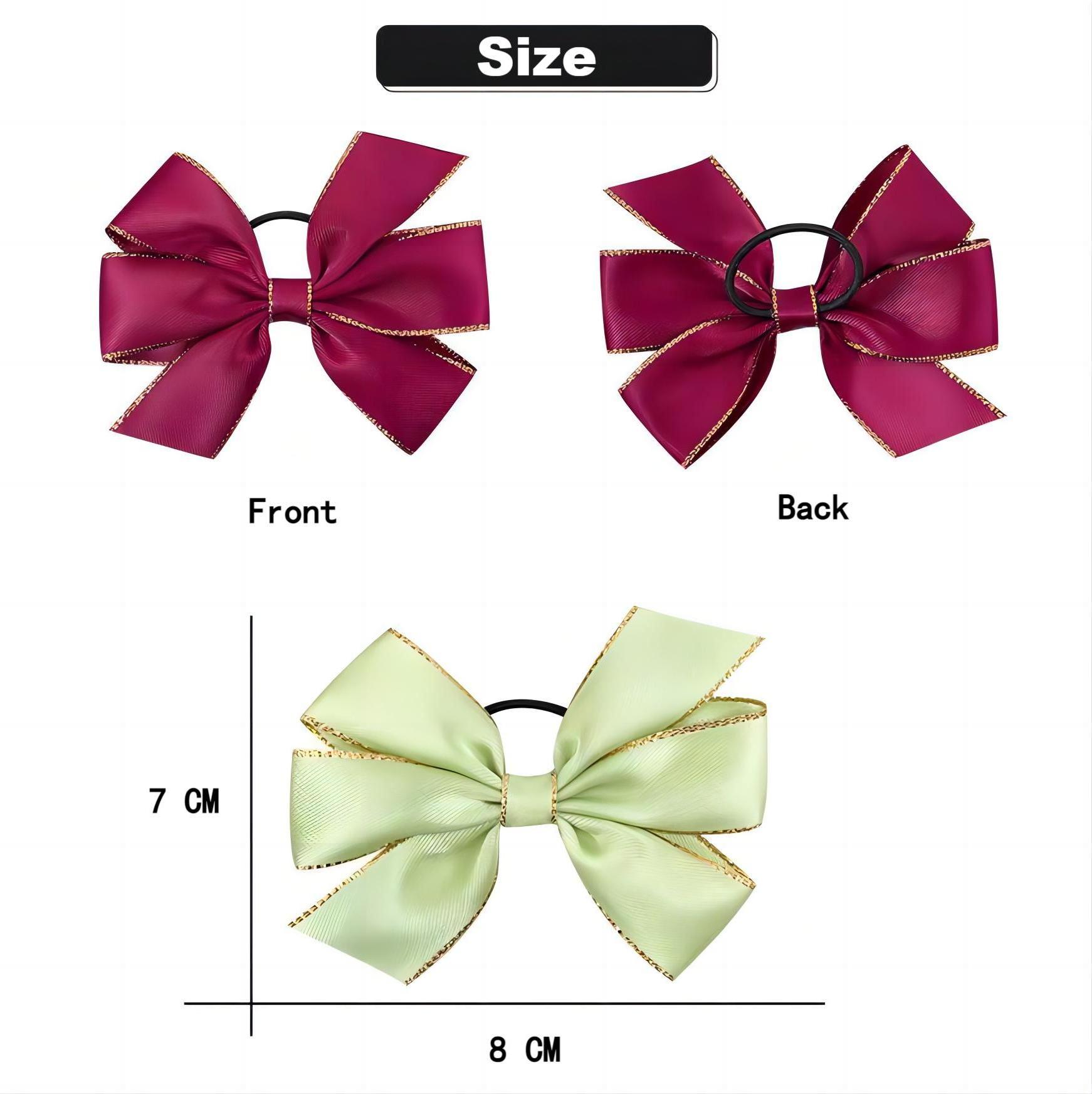 Factory Wholesale Custom Pre Made Mini Self Adhesive Bows Satin Gift Ribbon Bow for gift craft wine bottle Accessory