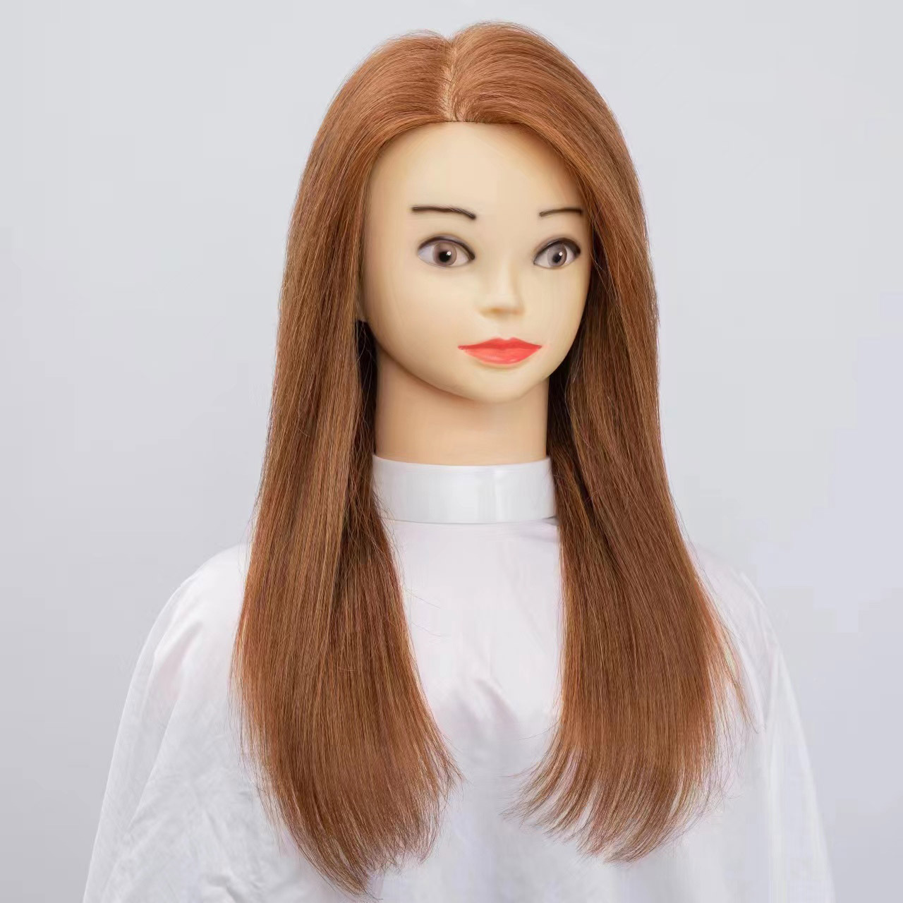 Wholesale Price Training Mannequin Head With 100% Human Hair For Barber Cheaper Hair Mannequins Training Head