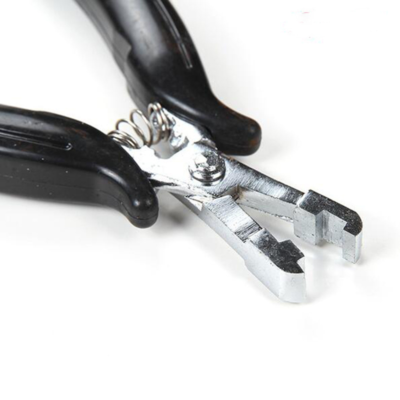 High quality stainless steel removal hair pliers keratin hair extension tools for hair fusion micro rings