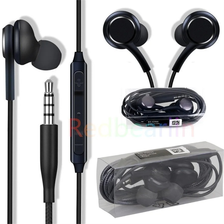 EO-IG955 in-ear 3.5mm Earphones Headphone With Microphone For Samsung S6 S7 edge s8 plus note 2 4 htc lg