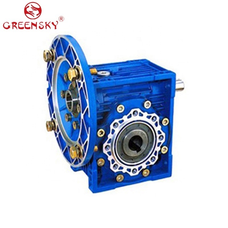 RV030~150 reductor With Input Shaft Worm Reducer Small Differential Gearbox