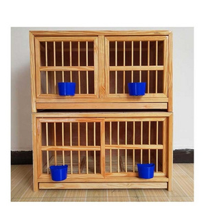 Eco Friendly Pegion Breeding Cage Pigeon Nestbox Wooden Nest Box For Breeding Pigeons/