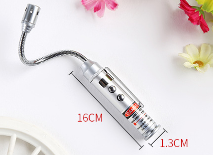 Aquarium supplies Fishing Accessories Mini Flexible LED Laser Pen Light with Belt Clip