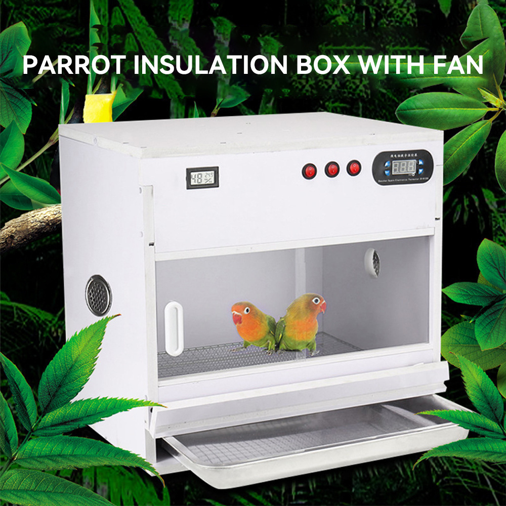 Waterproof Intelligent Birds Insulation Box For Heating Keep Birds At Constant Temperature Parrots Pigeons Breeding Birdcage