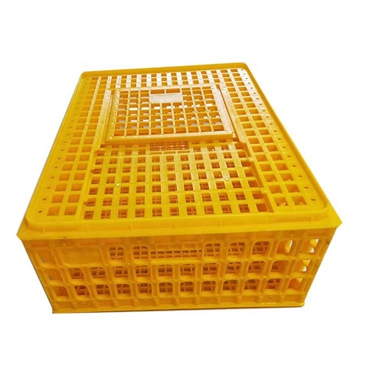 New Style 75*55*23cm Chicken Carrier Cage Design The Poultry Plastic Live Chicken Transport Cage Chicken/