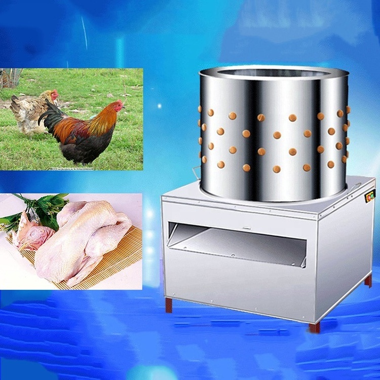 2020 Chicken Plucker De-feather Machine / Commercial Chicken Poultry Plucker Feather Plucking Hair Removal Machine