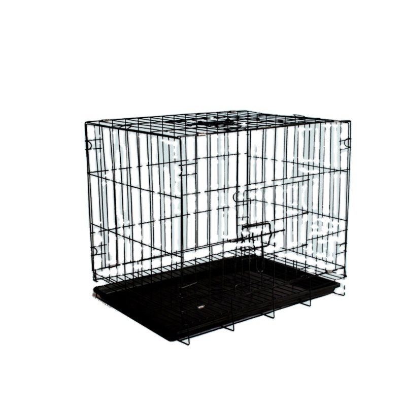 Foldable  Metal  Cage For Bird Cat Dog Rabbit Parrot Pigeon Transporting Birdcage Iron Wire Pet Cage