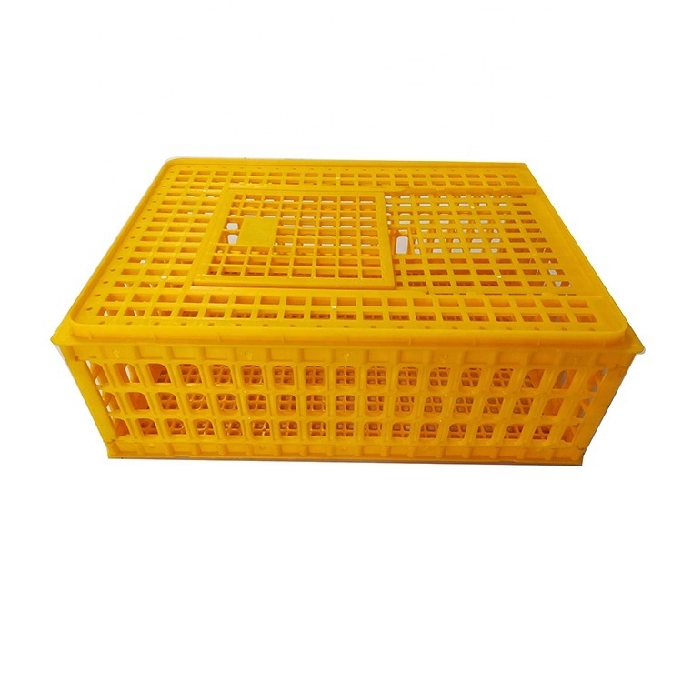 New Style 75*55*23cm Chicken Carrier Cage Design The Poultry Plastic Live Chicken Transport Cage Chicken/