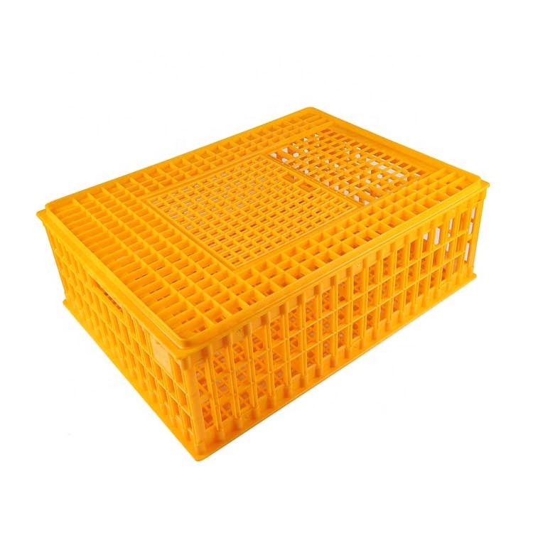 New Style 75*55*23cm Chicken Carrier Cage Design The Poultry Plastic Live Chicken Transport Cage Chicken/