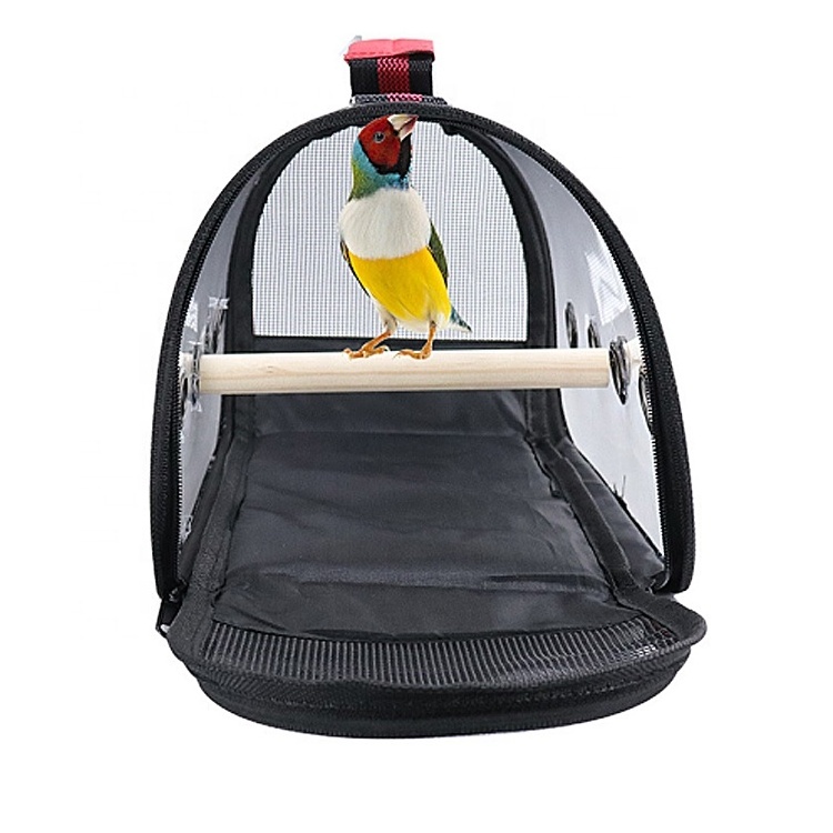 Parrot Backpack Cage Potable Folding Travel Bird Carrier Bag Pack