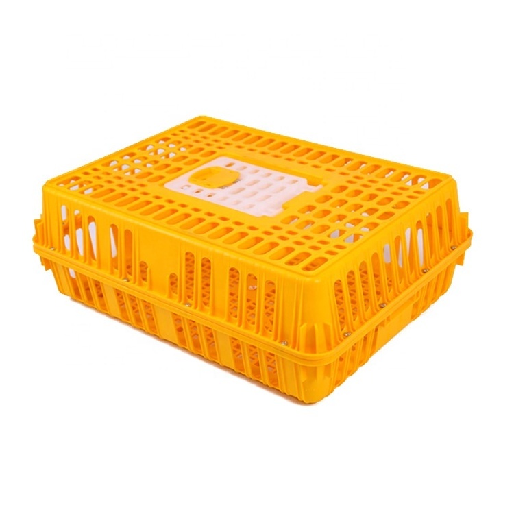 Farm Equipment Chicken Brooding Cage, Hot Sale Chicks Broiler Chicken Cages Poultry Farming Mobile Mobile Plastic 75*55*27cm