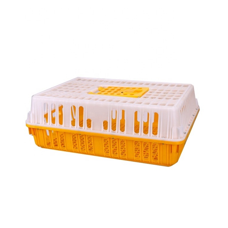 Farm Equipment Chicken Brooding Cage, Hot Sale Chicks Broiler Chicken Cages Poultry Farming Mobile Mobile Plastic 75*55*27cm