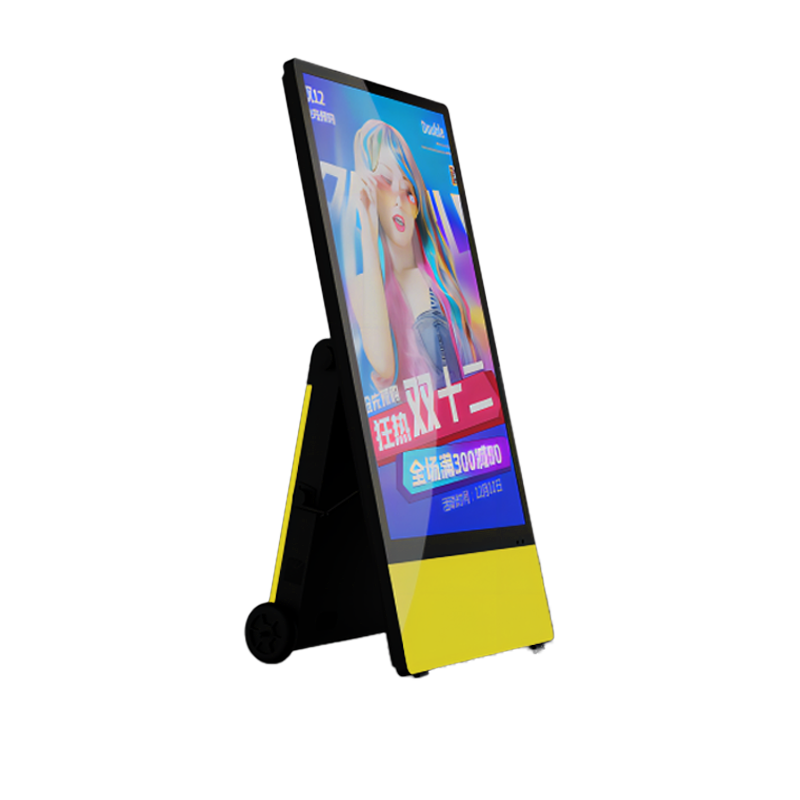 43 Inch Battery Digital Advertising Screens Touch Screen Kiosk High Brightness Outdoor Battery Powered Lcd Screens Advertising