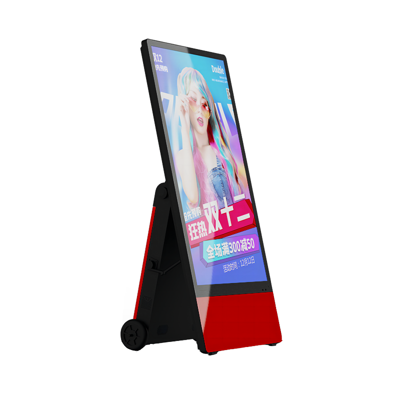 43 Inch Battery Digital Advertising Screens Touch Screen Kiosk High Brightness Outdoor Battery Powered Lcd Screens Advertising