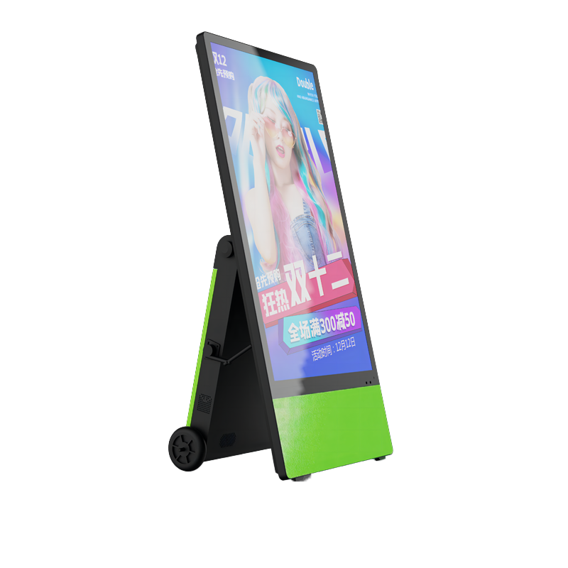 43 Inch Battery Digital Advertising Screens Touch Screen Kiosk High Brightness Outdoor Battery Powered Lcd Screens Advertising