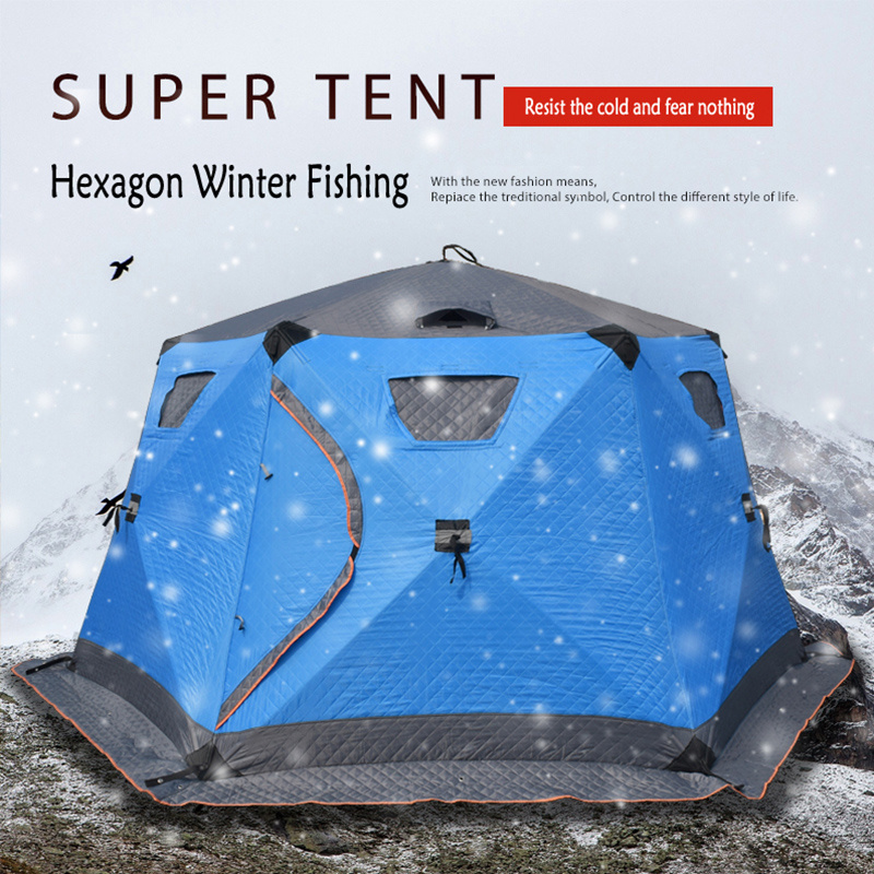 Outdoor ice fishing tent clam roof  ice fishing winter tent Warm winter tent