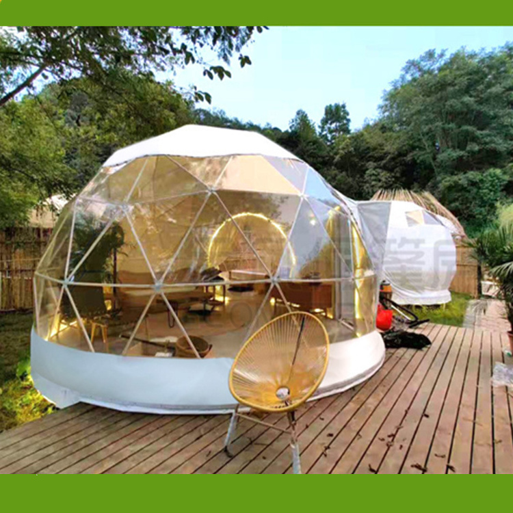 inflatable camping bubble outdoor custom made luxury glamping hotel tent for resort