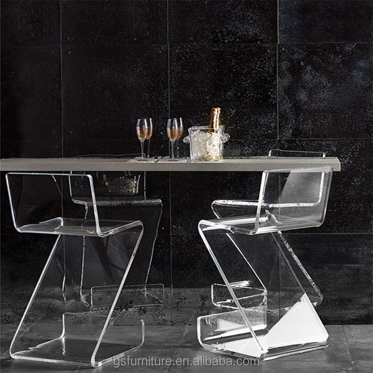 Factory Wholesale Luxury design Dinning Room Furniture Modern Restaurant Leisure Cafe Dining Acrylic Chair