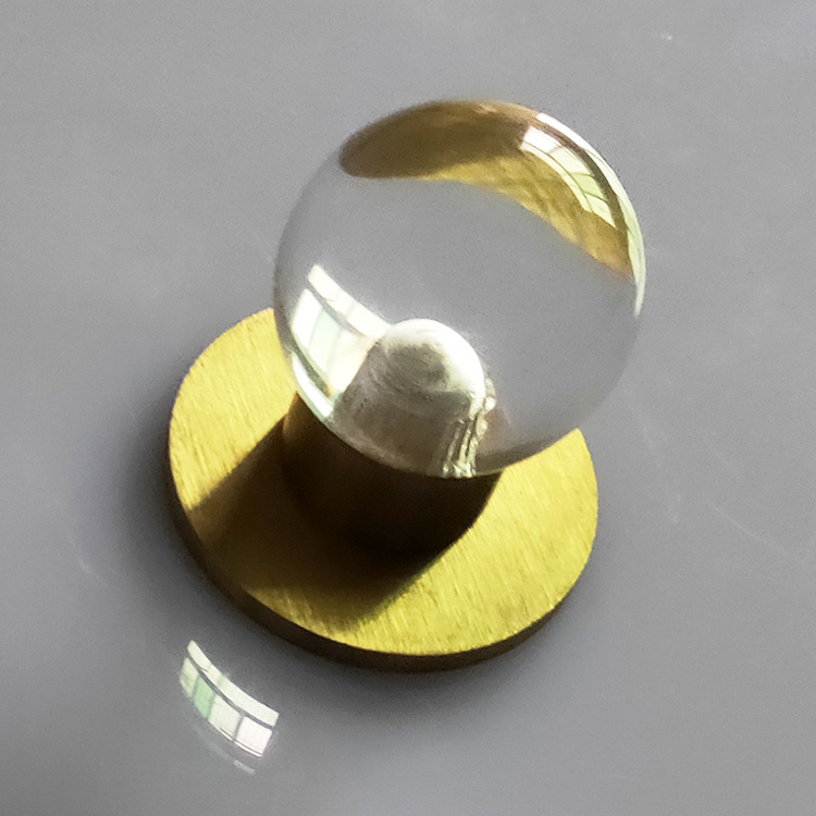 furniture handles fancy gold Kitchen stainless steel Cabinet Drawer Pull Handle acrylic Handle