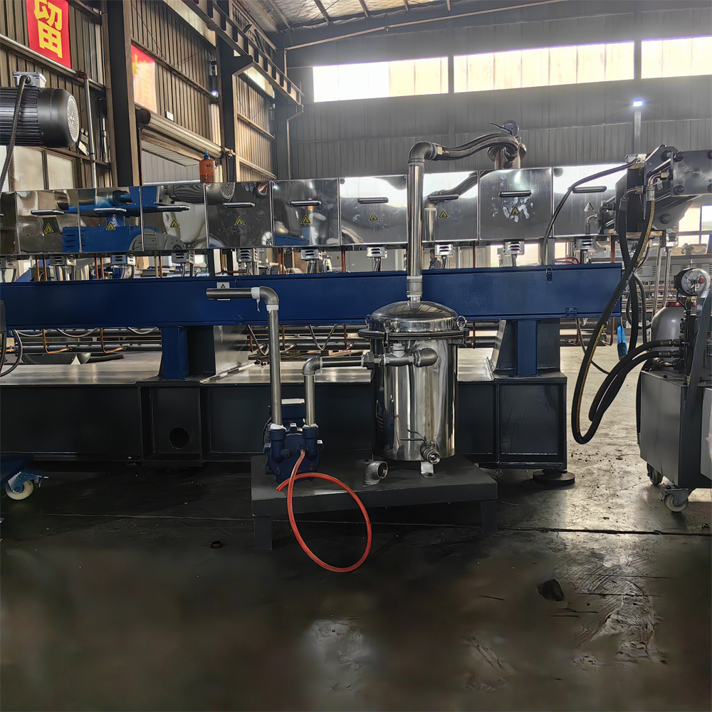 PE Granules Making Machine Fiberglass Hot Granulator PVC Granulation Extruder Machine