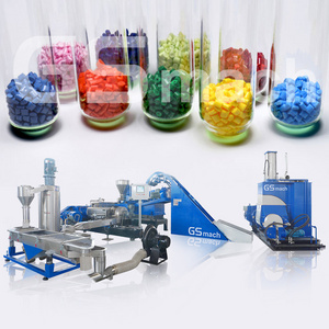 kneader banbury mixer system double stage extruder machinery hffr pvc plastic filler masterbatch production line