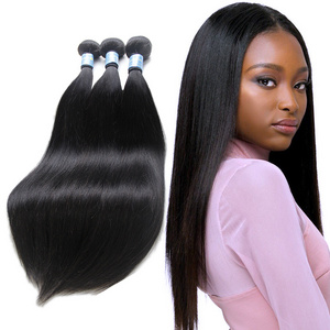 GS Hair Cuticle Aligned Virgin Silky Straight Bundle Unprocessed Raw Indian Hair Bundles Human Hair Vendors For Black Women