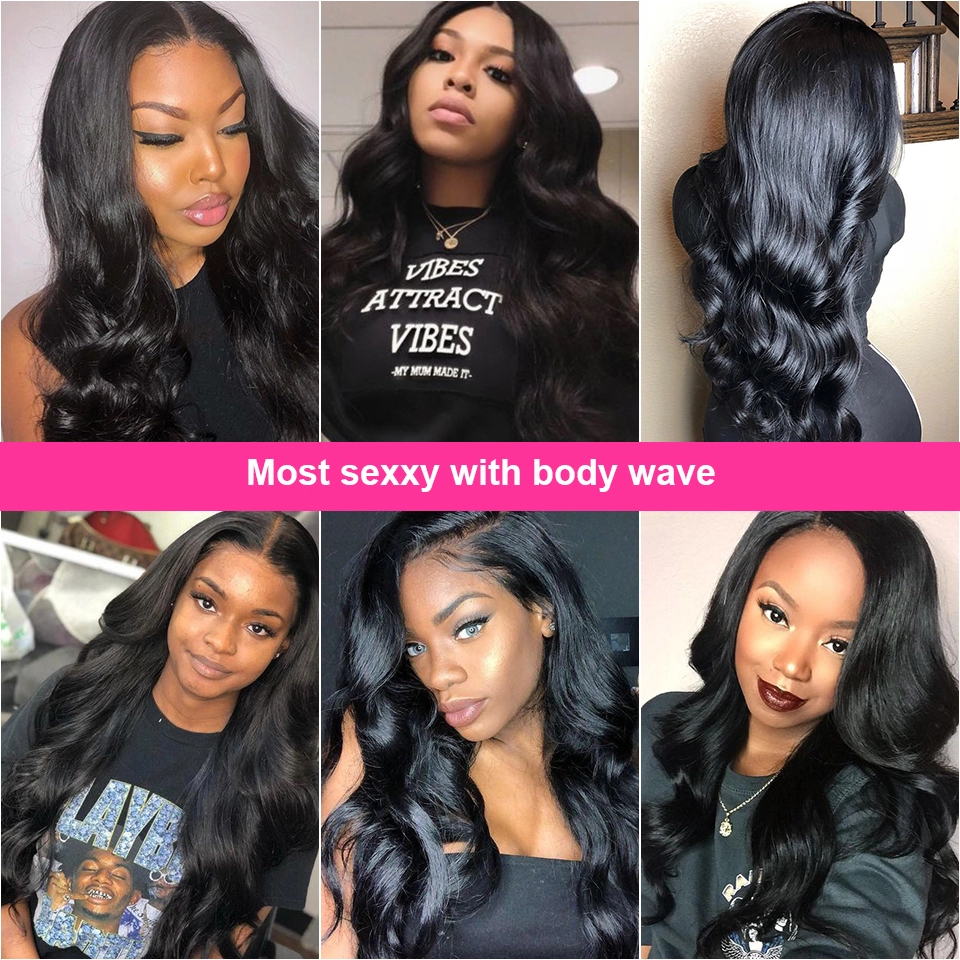 Free Sample Virgin Brazilian Hair Bundles, Women Brazilian Human Hair Weave With Closure, 10a Mink Brazilian Hair vendor