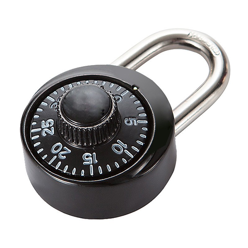 Stainless Steel Dial Code Combination Lock with Master Key