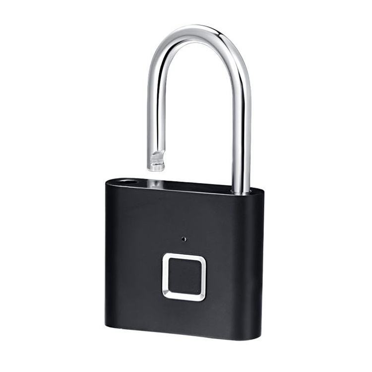 Select Smart mini fingerprint luggage padlock file cabinet drawer small electronic pad lock