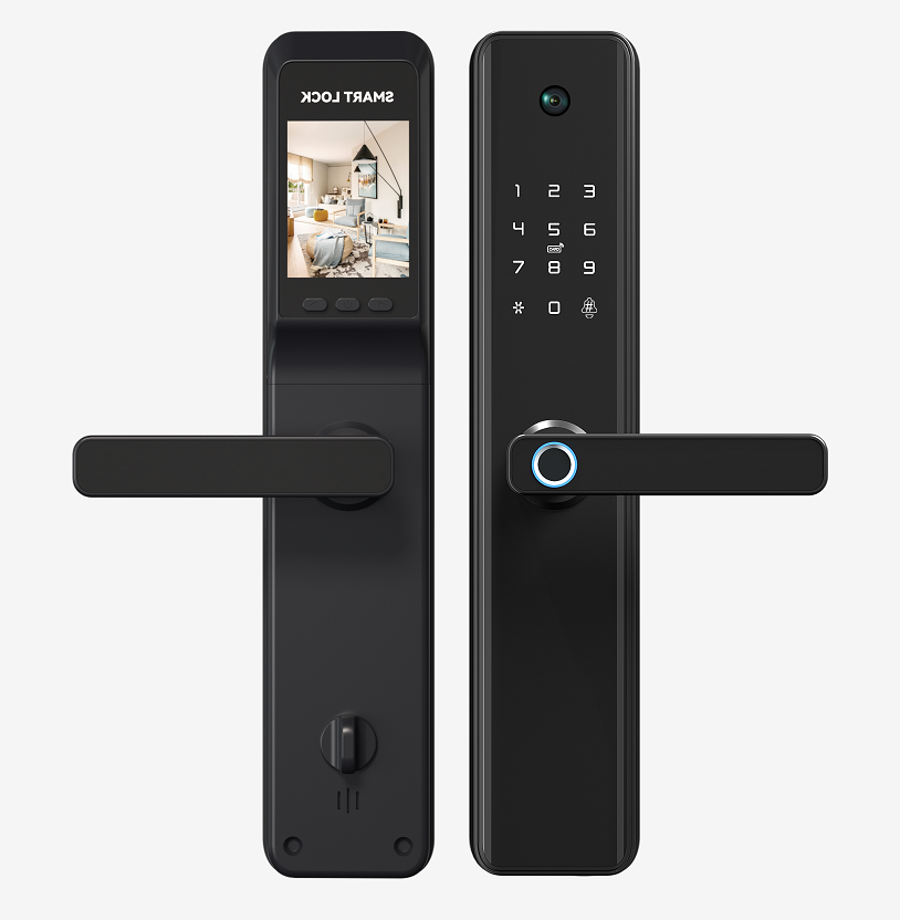 SELECT New Arrival Smart Door Lock Fingerprint Digital Wifi Lock Connected Camera Monitor Send Photo To Mobile