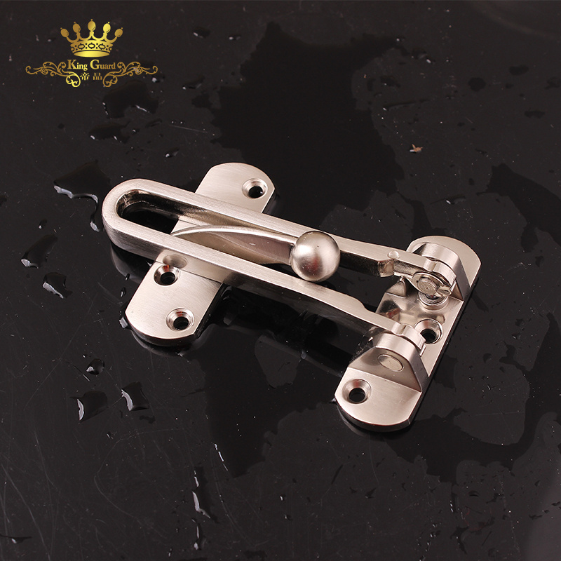 Zinc alloy anti-theft clasp door chain punch-free hotel door bolt anti-theft latch security chain hotel anti-theft button