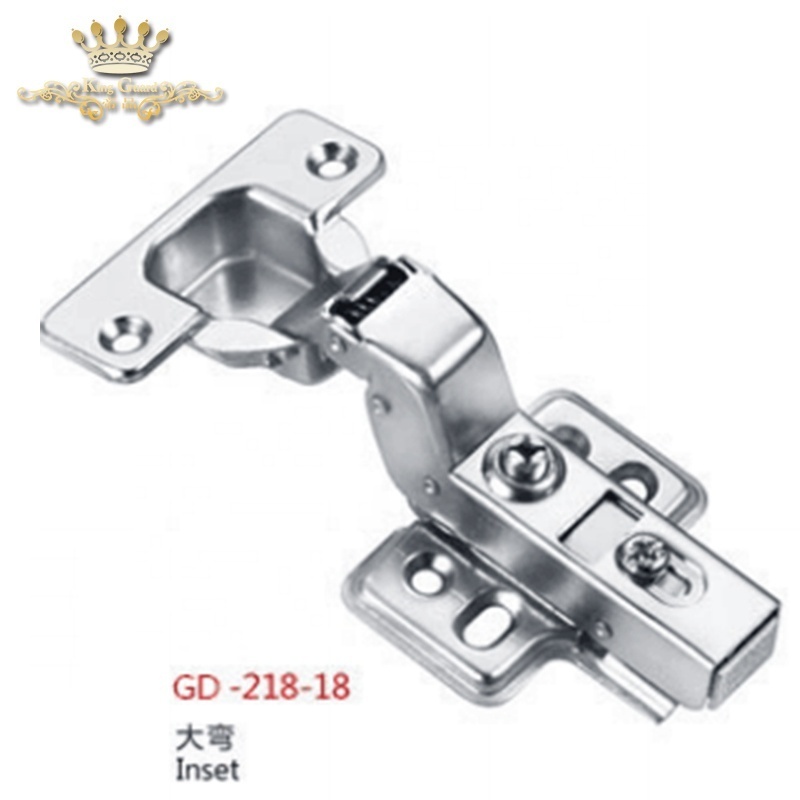 Furniture hydraulic hinge invisible door spring door closer automatic door closing damping silent angle aircraft hinge