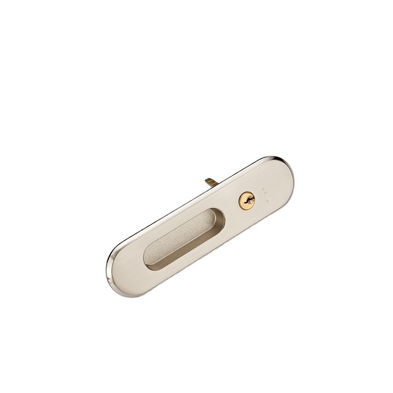 Wooden door locks sliding door lock with key bathroom sliding door invisible cabinet lock