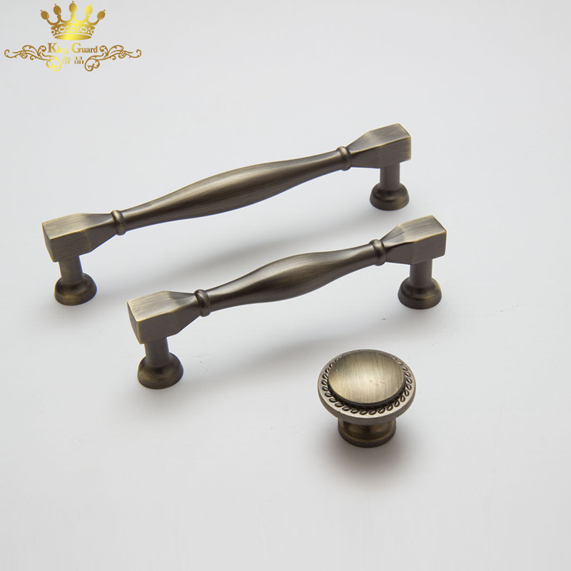 Zinc alloy indoor cabinet drawer furniture handles minimalist cabinet door handle door knob