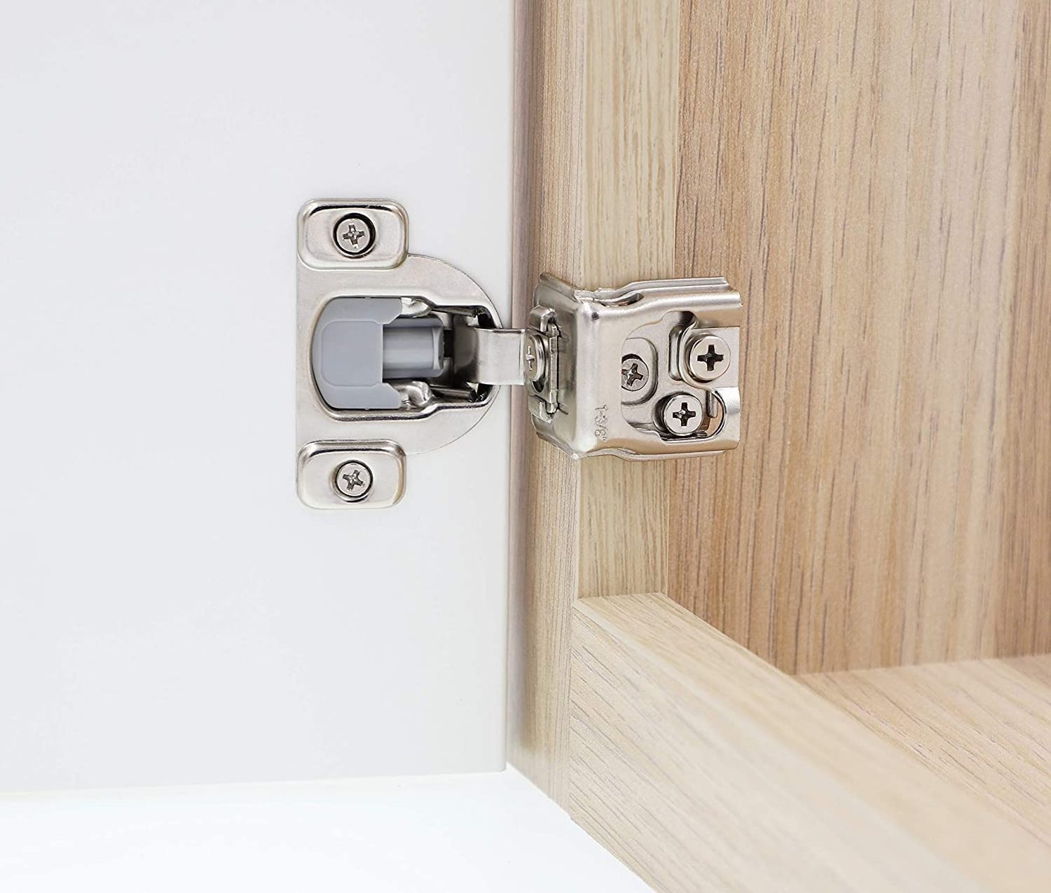 1-1/4 inchSoft Close Cupboard Door Hinges - Home Improvement (Cabinet Hardware) - 3 Way Kitchen Cabinet Hinges